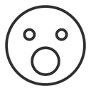 پیش‌نمایش فایل face-with-open-mouth-1645105 از پک شکلک‌ها