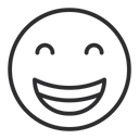 پیش‌نمایش فایل grinning-face-with-smiling-eyes-1645076 از پک شکلک‌ها