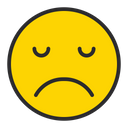 پیش‌نمایش فایل disappointed-face-1645177 از پک شکلک‌ها