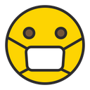 پیش‌نمایش فایل face-with-medical-mask-1645206 از پک شکلک‌ها