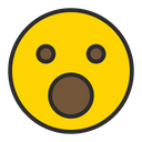 پیش‌نمایش فایل face-with-open-mouth-1645217 از پک شکلک‌ها