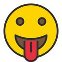 پیش‌نمایش فایل face-with-tongue-1645178 از پک شکلک‌ها