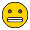 پیش‌نمایش فایل grimacing-face-1645214 از پک شکلک‌ها