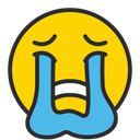 پیش‌نمایش فایل loudly-crying-face-1645211 از پک شکلک‌ها