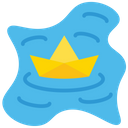 پیش‌نمایش فایل floating-paper-boat-1671475 از پک موسمی (باران‌های فصلی)