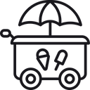 پیش‌نمایش فایل ice-cream-cart-1757676 از پک عناصر شهری