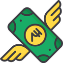 پیش‌نمایش فایل flying-money-1795388 از پک بانکداری