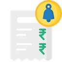 پیش‌نمایش فایل bill-notification-1817242 از پک کیف پول الکترونیک