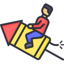 پیش‌نمایش فایل man-sitting-on-rocket-1862332 از پک دیوالی (جشنواره نور)