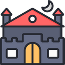 پیش‌نمایش فایل haunted-house-1876486 از پک هالووین