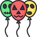 پیش‌نمایش فایل scary-balloons-1876510 از پک هالووین
