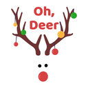 پیش‌نمایش فایل christmas-deer-1901747 از پک استیکرهای کریسمس