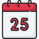پیش‌نمایش فایل calender-1919259 از پک کریسمس