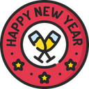 پیش‌نمایش فایل newyear-badge-1919225 از پک کریسمس