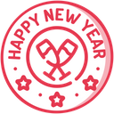 پیش‌نمایش فایل newyear-badge-1966297 از پک کریسمس