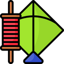 پیش‌نمایش فایل kite-and-thread-1986348 از پک ماکار سانکرانتی (جشن هندی)