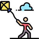 پیش‌نمایش فایل man-flying-kite-1986325 از پک ماکار سانکرانتی (جشن هندی)
