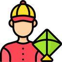 پیش‌نمایش فایل man-with-kite-1986320 از پک ماکار سانکرانتی (جشن هندی)