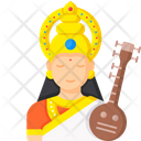 پیش‌نمایش فایل goddess-saraswati-2120419 از پک خدایان و الهه‌ها