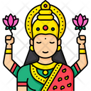 پیش‌نمایش فایل goddess-laxmi-2120416 از پک خدایان و الهه‌ها