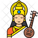 پیش‌نمایش فایل goddess-saraswati-2120415 از پک خدایان و الهه‌ها