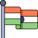 پیش‌نمایش فایل indian-flag-2230120 از پک نمادهای ملی هند