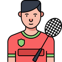 پیش‌نمایش فایل badminton-player-2309872 از پک آواتار هندی