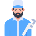 پیش‌نمایش فایل plumber-2309893 از پک آواتار هندی