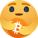 پیش‌نمایش فایل care-emoji-for-bitcoin-2451979 از پک ایموجی‌های مراقبتی