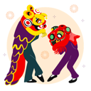 پیش‌نمایش فایل doing-lion-dance-4741893 از پک سال نو چینی