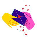 پیش‌نمایش فایل love-letter-4871624 از پک حرکات دستی