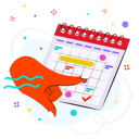 پیش‌نمایش فایل business-schedule-5115346 از پک دستی