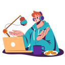 پیش‌نمایش فایل boy-making-podcast-on-weekend-5257429 از پک آخر هفته