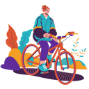 پیش‌نمایش فایل girl-doing-physical-workout-by-cycling-5257421 از پک آخر هفته