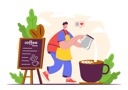 پیش‌نمایش فایل barista-making-coffee-5359856 از پک شغل