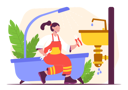 پیش‌نمایش فایل female-plumber-5560530 از پک شغل