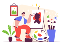پیش‌نمایش فایل male-artist-5359834 از پک شغل