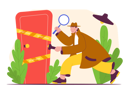 پیش‌نمایش فایل male-investigator-5560571 از پک شغل