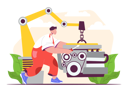 پیش‌نمایش فایل mechanic-repairing-car-engine-5359854 از پک شغل