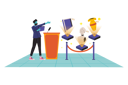 پیش‌نمایش فایل male-auctioneer-selling-nft-artwork-5373968 از پک توکن غیرمثلی (NFT)