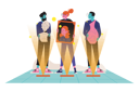 پیش‌نمایش فایل people-buying-nft-artwork-5373966 از پک توکن غیرمثلی (NFT)