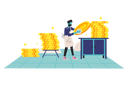 پیش‌نمایش فایل man-collecting-bitcoin-5373998 از پک سیستم بلاکچین