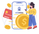 پیش‌نمایش فایل send-money-instantly-using-neo-banking-app-5380380 از پک نئوبانک (بانک‌داری نوین)