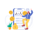 پیش‌نمایش فایل enjoying-profits-on-investment-5380327 از پک تأمین مالی و سرمایه‌گذاری