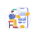 پیش‌نمایش فایل investing-in-stock-using-mobile-app-5380328 از پک تأمین مالی و سرمایه‌گذاری