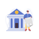 پیش‌نمایش فایل man-applying-for-a-loan-5380336 از پک تأمین مالی و سرمایه‌گذاری