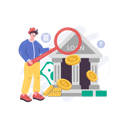 پیش‌نمایش فایل man-searching-for-loan-5380335 از پک تأمین مالی و سرمایه‌گذاری