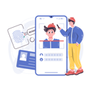 پیش‌نمایش فایل blockchain-wallet-using-biometric-5465216 از پک کاربردهای ارز دیجیتال