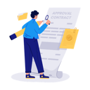 پیش‌نمایش فایل approval-contract-5560588 از پک فعالیت‌های اداری
