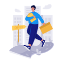 پیش‌نمایش فایل go-to-work-5560598 از پک فعالیت‌های اداری